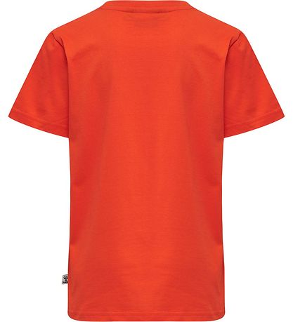 Hummel T-shirt - hmlTres - Cherry Tomato Hummel T-shirt - hmlTres - Cherry Tomato