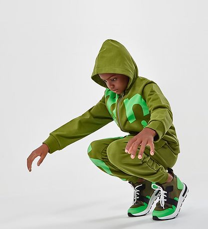 Marni Sweatpants - Khaki/Neongrøn