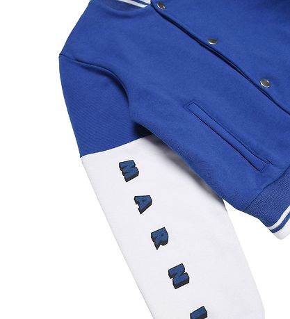 Marni Cardigan - Blå/Hvid