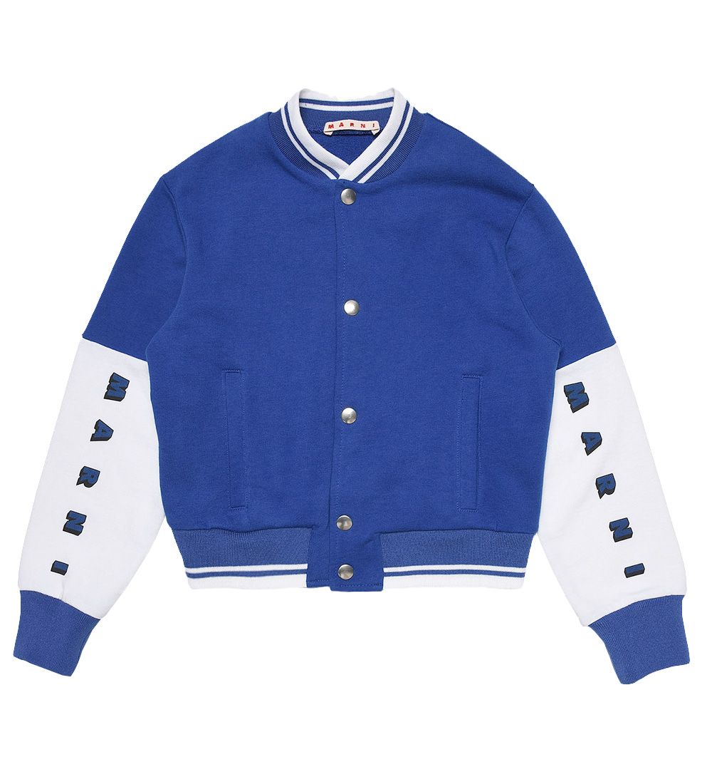 Gilet Marni - BleuBlanc - Marni - 8 ans 128 - Gilet 60 €