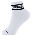 Converse Strømper - 6-pak - Quarter - Hvid m. Print