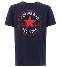 Converse T-shirt - Obsidian/Enamel Red Converse T-shirt - Obsidian/Enamel Red