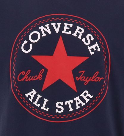 Converse T-shirt - Obsidian/Enamel Red Converse T-shirt - Obsidian/Enamel Red