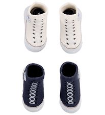 Converse Strømper - 2-pak - Navy/Beige Converse Strømper - 2-pak - Navy/Beige