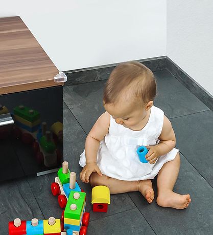 Protection d'Angle pour table en verre Reer - 4 Pack