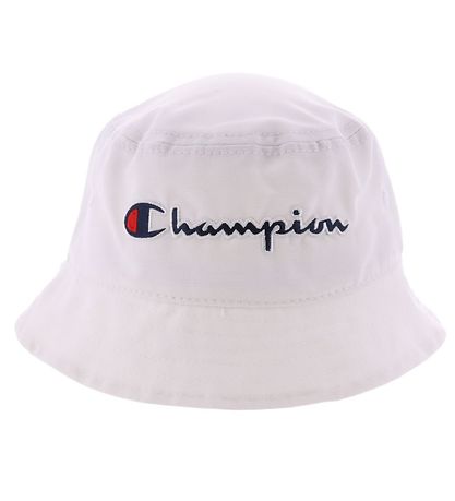 Champion Bøllehat - Hvid m. Logo Champion Bøllehat - Hvid m. Logo