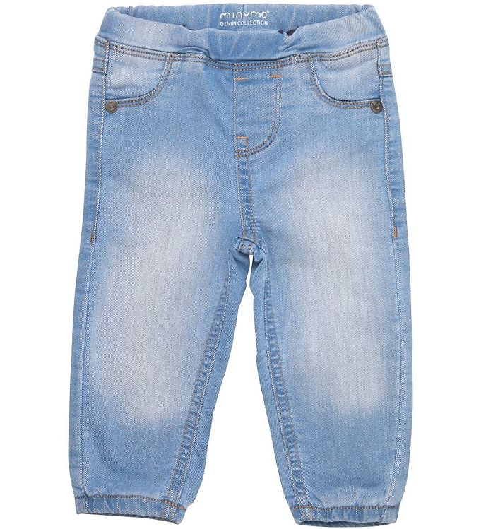 Minymo Jeans - Loose Fit - Light Dusty Blue