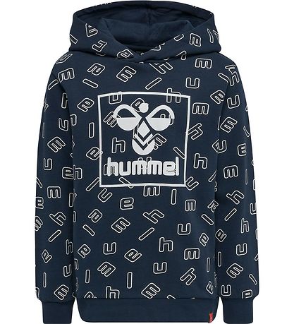 Hummel Hættetrøje - HmlAlmar - Black Iris Hummel Hættetrøje - HmlAlmar - Black Iris