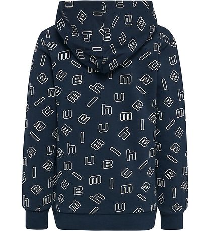 Hummel Hættetrøje - HmlAlmar - Black Iris Hummel Hættetrøje - HmlAlmar - Black Iris