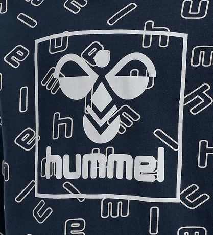 Hummel Hættetrøje - HmlAlmar - Black Iris Hummel Hættetrøje - HmlAlmar - Black Iris