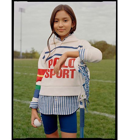 Polo Ralph Lauren Shorts - Polo Sport - Blå m. Print