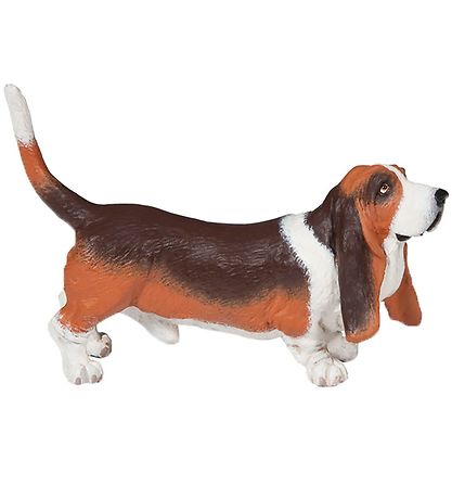 Papo Basset Hund - L: 4 cm