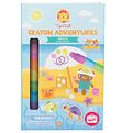 Tiger Tribe Farvesæt - Crayon Adventures - Beach Tiger Tribe Farvesæt - Crayon Adventures - Beach