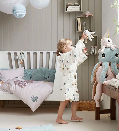 Done by Deer Sengerand - Quilted - Waves - Blå Done by Deer Sengerand - Quilted - Waves - Blå