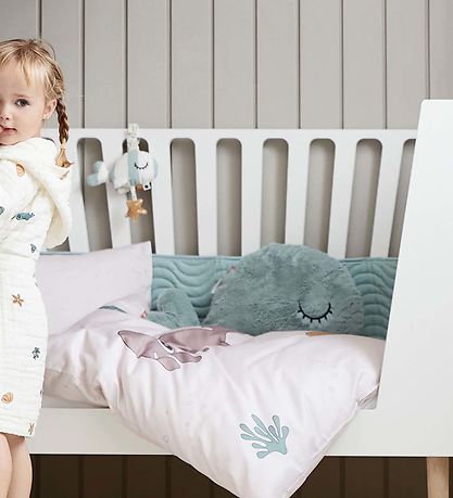 Done by Deer Sengerand - Quilted - Waves - Blå Done by Deer Sengerand - Quilted - Waves - Blå