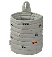 Liewood Opbevaringskurv - 18x14,5 cm - Faye - Vehicles/Dove Blue Liewood Opbevaringskurv - 18x14,5 cm - Faye - Vehicles/Dove Blue