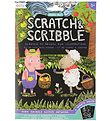 Ooly Scratch and Stribble Mini Sæt - Farm Animals