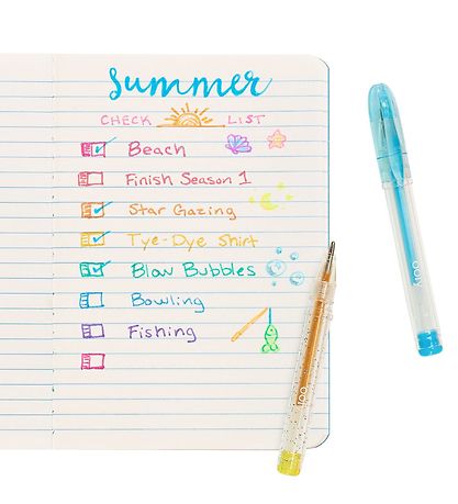 Ooly Kuglepenne - 20 stk - Gel - Mini Doodlers - Multifarvet Ooly Kuglepenne - 20 stk - Gel - Mini Doodlers - Multifarvet