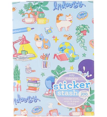 Ooly Klistermærker - 200+ stk - Indoorsly Ooly Klistermærker - 200+ stk - Indoorsly