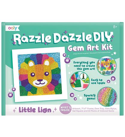 Ooly Kreativset - DIY - Låg ein Bild mit Perlen