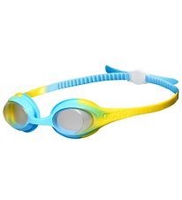 Arena Svømmebriller - Spider Kids - Clear Yellow/Lightblue Arena Svømmebriller - Spider Kids - Clear Yellow/Lightblue