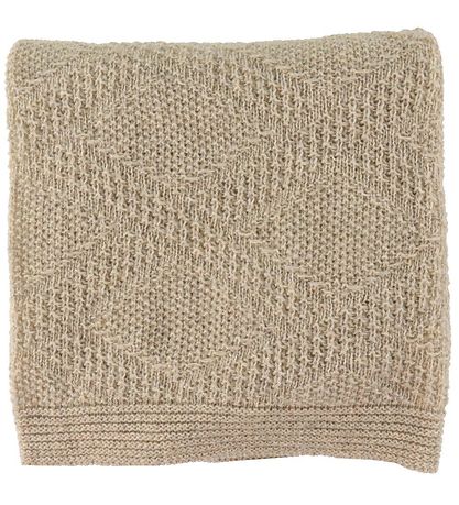 Nørgaard Madsens Plaid - Uld/Polyamid - 75x100 - Sand Nørgaard Madsens Plaid - Uld/Polyamid - 75x100 - Sand