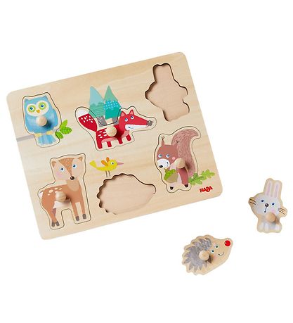 HABA Jigsaw Puzzle - 6 Bricks - Animals HABA Jigsaw Puzzle - 6 Bricks - Animals