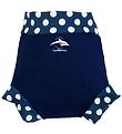 Konfidence Blebadebukser - UV50+ - Nappy E-flex - Navy Polka Konfidence Blebadebukser - UV50+ - Nappy E-flex - Navy Polka