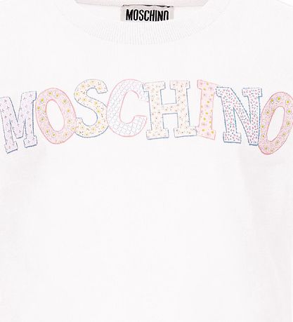 Moschino T-Shirt - Hvid m. Logo Moschino T-Shirt - Hvid m. Logo