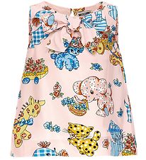 Moschino Top - Rosa m. Print Moschino Top - Rosa m. Print