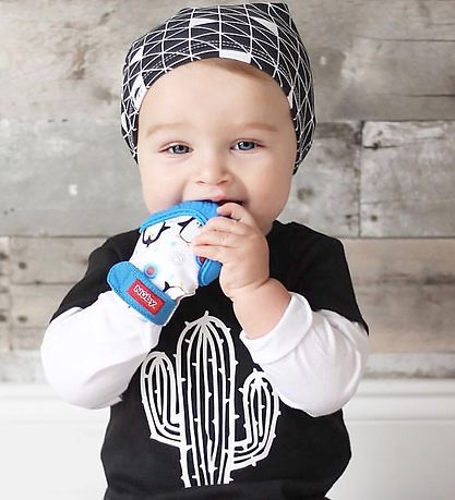 Nuby Bidehandske - Blå m. Pingviner Nuby Bidehandske - Blå m. Pingviner