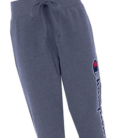 Champion Fashion Sweatpants - Rib Cuff - Blå m. Logo Champion Fashion Sweatpants - Rib Cuff - Blå m. Logo
