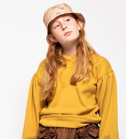 Christina Rohde Bøllehat - Beige m. Blomster Christina Rohde Bøllehat - Beige m. Blomster