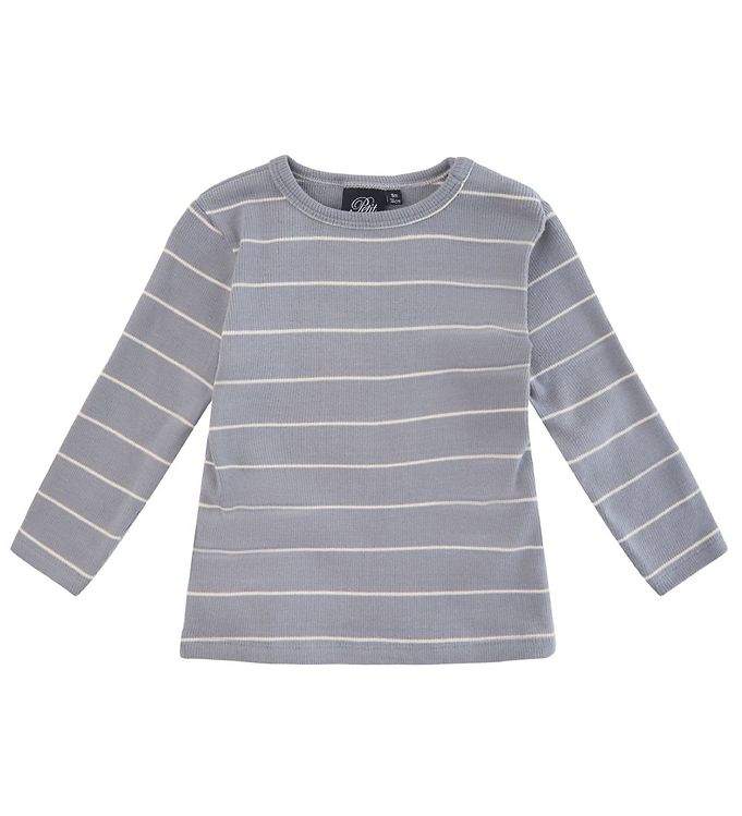 Sofie Schnoor Stribet Bluse - Stone Blue