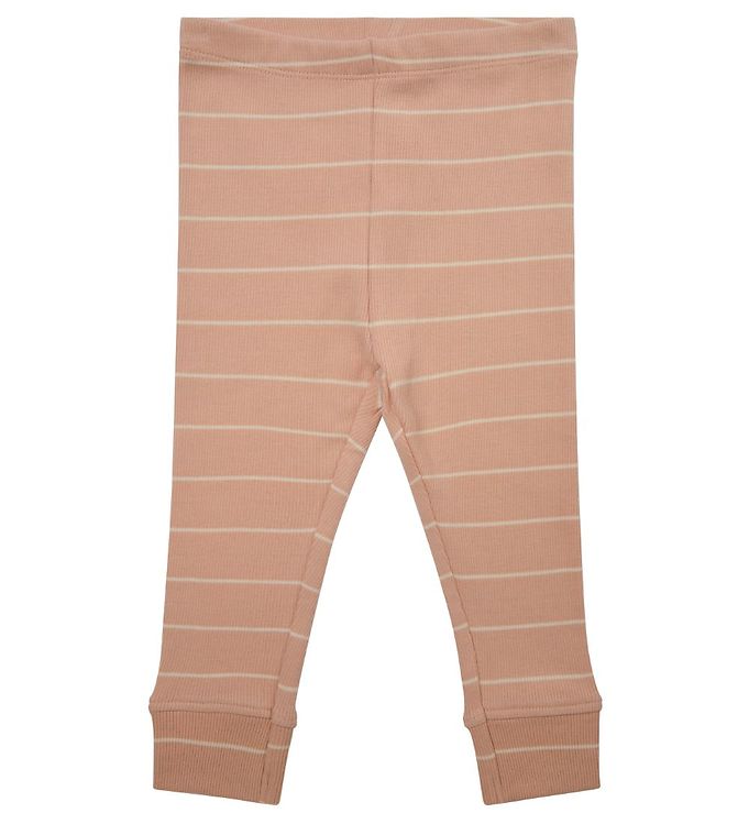 Sofie Schnoor Stribet Leggings - Nougat