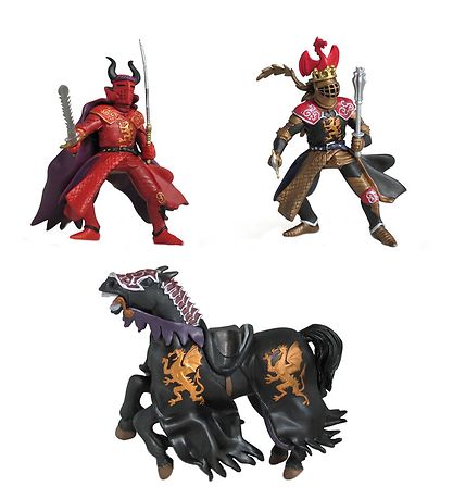 Papo Mini Figurer - 12 stk. - Riddere
