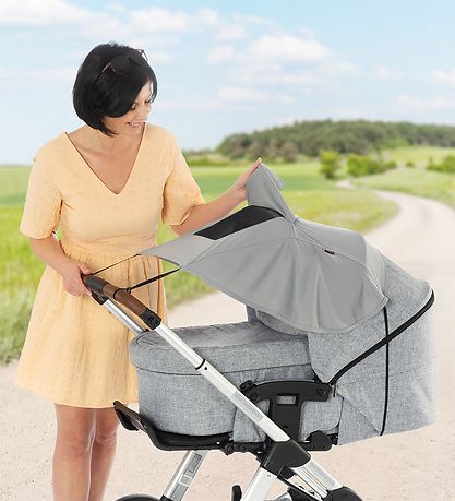 Reer Solsejl Til Barnevogn - UV50+ - Grå