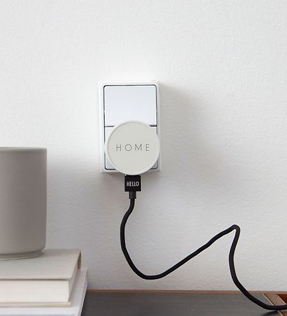 Design Letters Adapter - 12W - Home - Lysegrå Design Letters Adapter - 12W - Home - Lysegrå