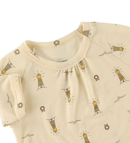Katvig Kjole - Uld - Beige m. Fyrtårn Katvig Kjole - Uld - Beige m. Fyrtårn