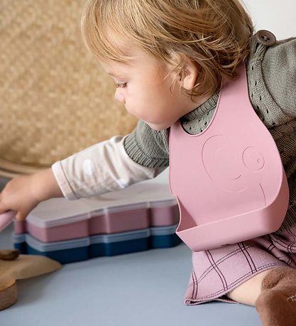 Sebra Tallerken m. Låg - Silikone - Fanto - Nordic Blue Sebra Tallerken m. Låg - Silikone - Fanto - Nordic Blue