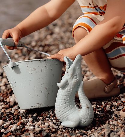 Scrunch Vandkande - 18,5x11 cm - Silikone - Krokodille - Duck Eg Scrunch Vandkande - 18,5x11 cm - Silikone - Krokodille - Duck Eg