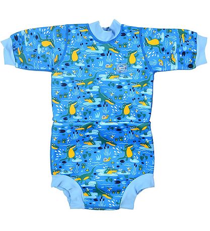 Splash About Våddragt - Happy Nappy -  UV50+ - Crocodile Swamp