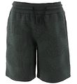 Emporio Armani Shorts - Grønstribet m. Logoer Emporio Armani Shorts - Grønstribet m. Logoer