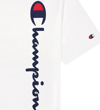 Champion Fashion T-shirt - Hvid m. Logo Champion Fashion T-shirt - Hvid m. Logo