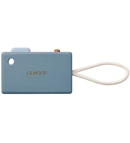 Liewood Trælegetøj - Kamera - Michael - Whale Blue Multi Mix