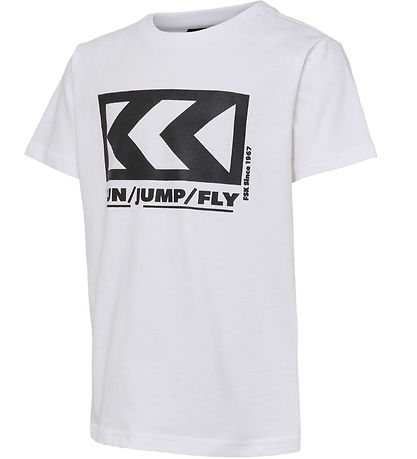 Hummel T-shirt - hmlFSK Low - White