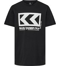 Hummel T-shirt - hmlFSK Low - Sort Hummel T-shirt - hmlFSK Low - Sort