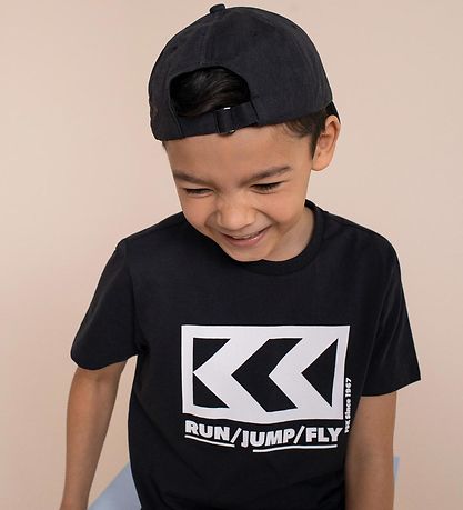 Hummel T-shirt - hmlFSK Low - Sort