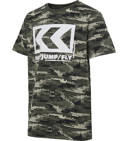 Hummel T-shirt - hmlFSK Low - Army