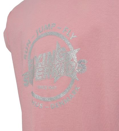 Hummel T-shirt - hmlFSK Hop - Rosa Hummel T-shirt - hmlFSK Hop - Rosa